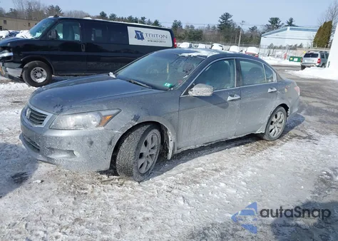 2008 Honda Accord 3.5 Ex-L из США, поврежденный, VIN 1HGCP36888A074944